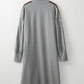 Open Front Long Sleeve Cover Up