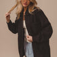 BiBi Button Up Washed Jacket with Pockets - Brand BiBi