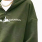 Mountain Quarter Zip Long Sleeve Hoodie