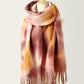 Fringe Tie-Dye Polyester Scarf