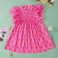 Full Size Ruffled Printed Mock Neck Cap Sleeve Blouse
