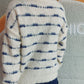 Striped Round Neck Long Sleeve Sweater