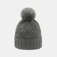 Roll Rim Cable-Knit Hat