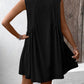Ivy Lane Ruched V-Neck Sleeveless Mini Dress