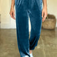 Pocketed Elastic Waist Joggers