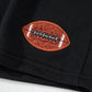 GAME DAY Football Round Neck Long Sleeve Top and Shorts Set