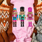 Nutcracker Graphic Round Neck Long Sleeve Sweatshirt