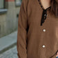 Tied V-Neck Long Sleeve Sweater