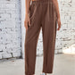 Lovelet Drawstring Pants with Pockets