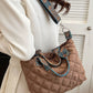 Bubble Textured Printed Strap Handbag