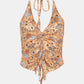 Printed Halter Neck Cami