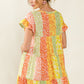 BiBi Leopard Short Sleeve Tiered Dress - Brand BiBi