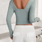 So Incredibly Me Plunge Long Sleeve T-Shirt