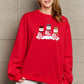 Simply Love Full Size Snowmen Graphic Sweatshirt
