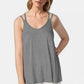 Basic Bae Bamboo Scoop Neck Double Spaghetti Straps Cami