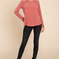 Super Lady Full Size Lace Detail Round Neck T-Shirt