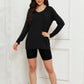 Basic Bae Full Size V-Neck Long Sleeve Top