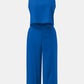 Round Neck Top and Wide Leg Pants Set