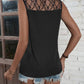 Lace Detail V-Neck Tank