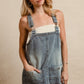 BiBi Washed Adjustable Strap Denim Overall Dress