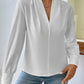 V Neck Long Sleeve Top