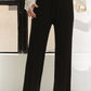 ADORA Tied Wide Leg Knit Pants