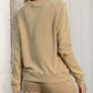 Round Neck Long Sleeve Sweatshirt
