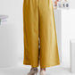 Wide Leg Elastic Waist Pants