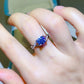 1 Carat Moissanite Crisscross 925 Sterling Silver Ring 💜