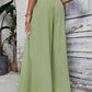 Tied High Waist Wide Leg Pants