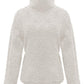 Fuzzy Turtleneck Long Sleeve Sweatshirt
