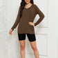 Basic Bae Full Size V-Neck Long Sleeve Top