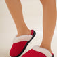 Thermal Faux Fur Round Toe Slippers