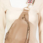 Fame Single Strap Faux Leather Sing Bag