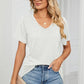 Short Sleeve V-Neck T-Shirt