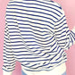 FIRECRACKER Striped Long Sleeve Sweatshirt