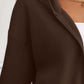 Ivy Lane Zip Up Dropped Shoulder Hooded Jacket