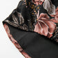 Printed Surplice Long Sleeve Blouse