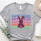 HAPPY EASTER Round Neck Short Sleeve T-Shirt
