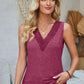 Lace Detail V-Neck Tank