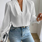 V Neck Long Sleeve Top