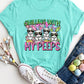 CHILLING WITH MY PEEPS Round Neck T-Shirt