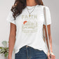 Full Size Graphic Round Neck Short Sleeve T-Shirt
