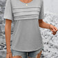 Round Neck Short Sleeve Top