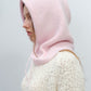 Drawstring Solid Color Thermal Knit Hat