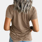 Full Size Pocketed V-Neck Short Sleeve T-Shirt