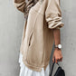 Devine Ruffle Hem Long Sleeve Mini Dress
