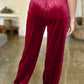 Pocketed Elastic Waist Joggers