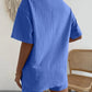 Button Up Short Sleeve Shirt and Shorts Set