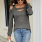 Cutout Cold-Shoulder Top